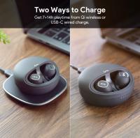 AUKEY EP-T10 Key Series IPX5 BT 5.0 TWS Auriculares inalámbricos verdaderos con control táctil y carga inalámbrica Qi - details 5