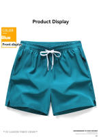 Pantalones Deportivos Casuales De Seda De Hielo Para Hombres Alta Calidad Absorción De Sudor Secado Rápido Para Running Fitness Natación Playa - details 16