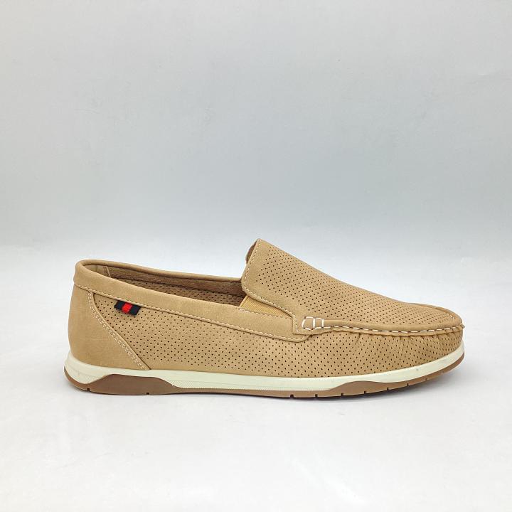 Virucci - Zapatos Mocasines de Hombre Cómodos Modernos VR5E-116 disponible en Beige, Marino, Negro, Blanco