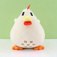 2pcs Peluche De Pollo Stardew Valley Juguete De Peluche Suave Para Niños Regalo De Cumpleaños Y Navidad Tema De Dibujos Animados - details 2
