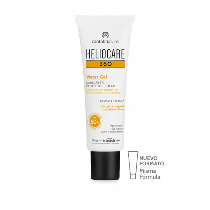 HELIOCARE 360º SPF 50+ WATER GEL HIDRATACION LONG-LASTING PROTECTOR SOLAR 1 ENVASE 50 ML - 1