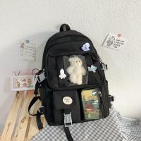 Mochilas para niños con bonitos accesorios para Niños, mochila Escolar de Nailon de gran capacidad, mochilas de Día Con múltiples bolsos para adolescentes - details 2