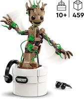 Lego Marvel Groot Bailarín,  Groot Bailarín Figura Articulada  Lego 76297 - details 1