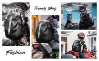 Mochila De Motociclista Para Hombres Impermeable Con Bandas Reflectantes Bolsa De Viaje Expansible Para Senderismo Y Actividades Al Aire Libre - details 6