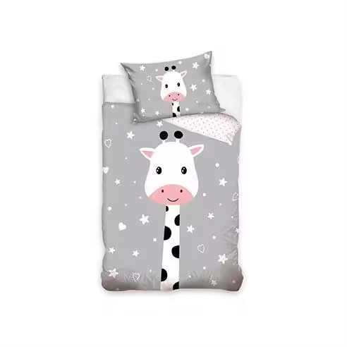 Funda Nórdica Juego de Cuna Bebé 100% Algodón Jirafa Baby226011 Dhestia Home - 1