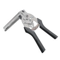 Herramienta De Pinzas Para Almohadillas De Anillo Hog Y 600pcs De M Clips Herramienta Para Red De Valla De Cerdos Pollo Acero Inoxidable Multifuncional - details 4