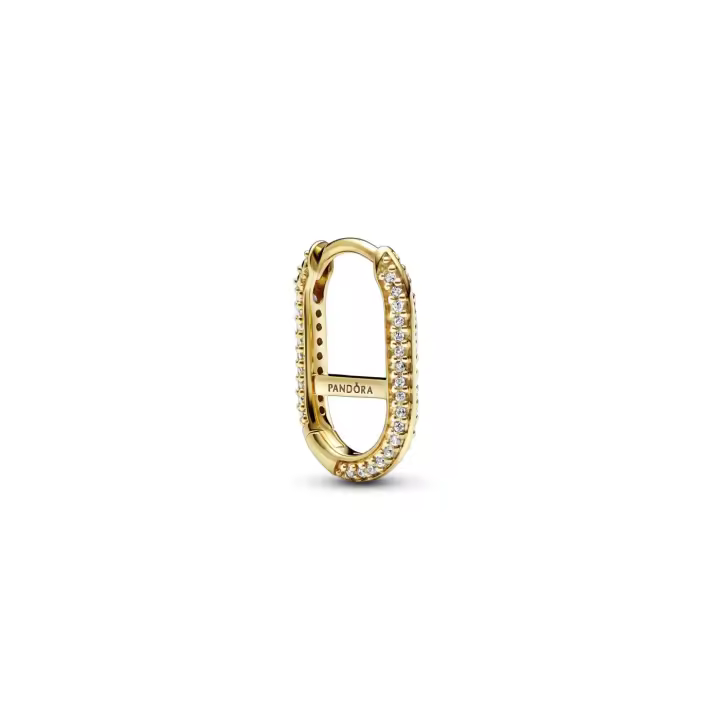 Pendiente Link Dorado en Pavé Pandora ME 269682C01 - 1