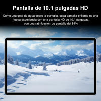 5G 2025 nueva tableta de 10.1 pulgadas Android 16GB Ram 1TB Rom 20000mah WiFi 14 tableta nuclear PC Network pantalla de alta definición 5K Regalo de pantalla de alta definición integral ligero portátil - details 0