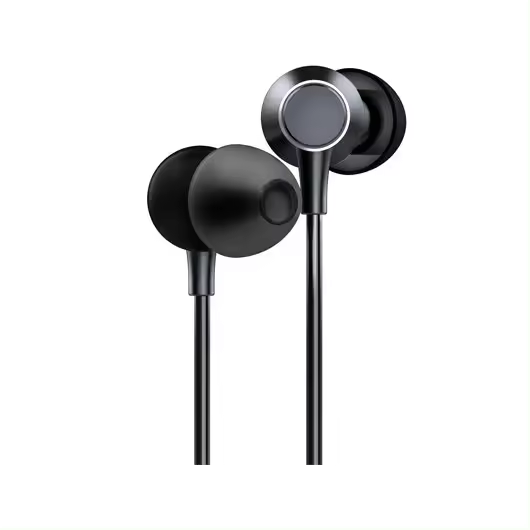 AURICULARES CABLE ENERGY SISTEM METALLIZED NEGRO - 1