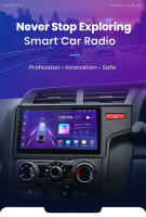 Junsun Android 13 inalámbrico CarPlay Android Auto Radio para HONDA FIT JAZZ 2014 2015  coche Multimedia navegación GPS autorradio - details 0