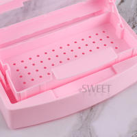 Caja De Desinfección Para Uñas Rosa SAG08: Estérilizador De Herramientas De Manicura Y Aparatos De Salón De Belleza Metal - details 9