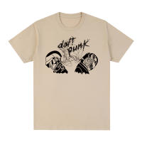 Camiseta Daft Punk Hombreras Altas De Algodón Para Hombres Y Mujeres Camiseta De Música Electrónica Tributo Unisex - details 2