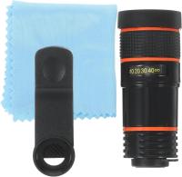 Teléfono zoom compatible para iPhone x 8 7 lente de la cámara del teléfono celular: 8x zoom teleobjetivo universal clip en la lente telescopio monocular para teléfono celular - details 3