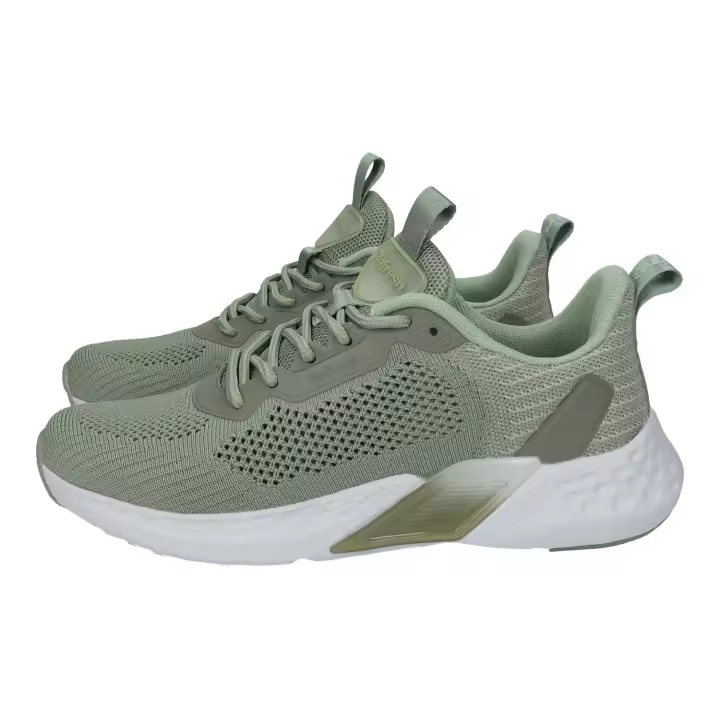 Deportivos marca REFRESH para mujer en color kaki. Zapatillas deportivas Refresh para mujer, ligeras y transpirables con suela cómoda, color verde - 1