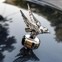 Emblema De Águila 3D Para Decoración Exterior De Coche Adorno Para Capó Frontal Colección De Accesorios De Modificación De Automóviles - details 2