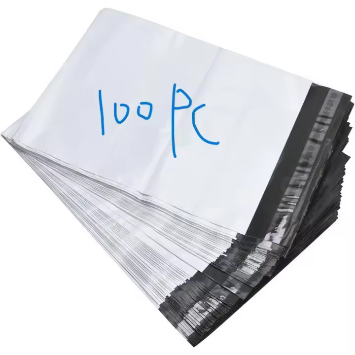 Bolsa de Embalaje exprés Bolsa de mensajería, 100pcs Bolsas de Almacenamiento de Sobres exprés, Bolsas de Correo, Sello Autoadhesivo, Bolsa de plástico PE, Bolsa de envío - 1