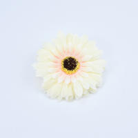 Flores Artificiales De Girasol Y Margarita 10Cm Para Decoración De Navidad Casas Bodas Regalos DIY Plantas Falsas De Seda Baratas - details 12
