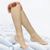 Calcetines De Compresión Médica Para Deporte Corrida Hasta La Rodilla Abiertos Para Mujeres Y Hombres Tamaños S/M/L/XL/XXL Negro - details 4