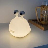 Lámpara De Noche Rechargeable USB Con Control Táctil Y Tiempo De Slug Lindo Y Suave Para Decoración Del Dormitorio Luz Suave Para Dormir - details 1