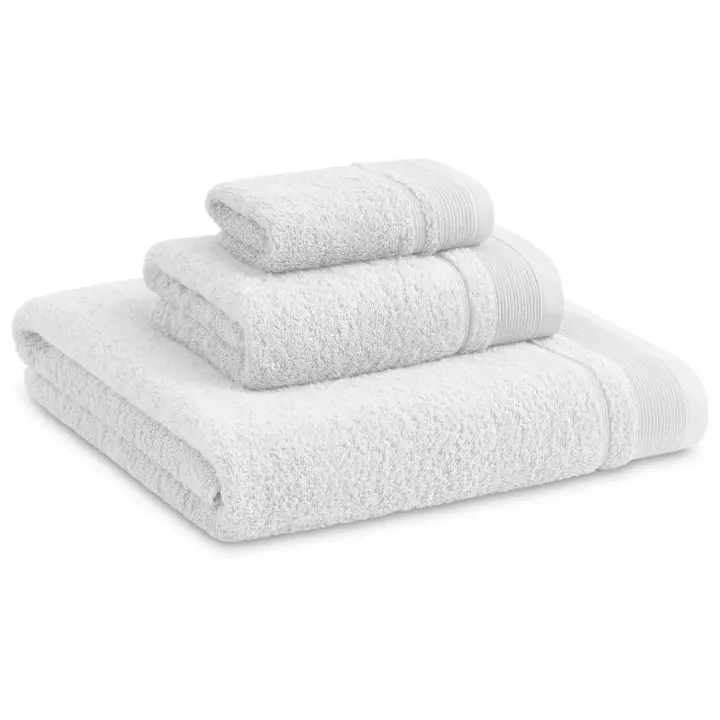 EIFFEL TEXTILE - Juego de Toallas de Baño 3 Piezas Lisas. Calidad 100 % Algodon 500 gr. Tamaños Toalla de baño Tocador, Lavabo y Ducha Sabana Grande - 1