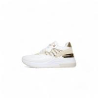 HLuna Zapatillas de cuña para vestir en blanco y negro con detalles de brillo tipo de cierre de cordones C770 - details 2