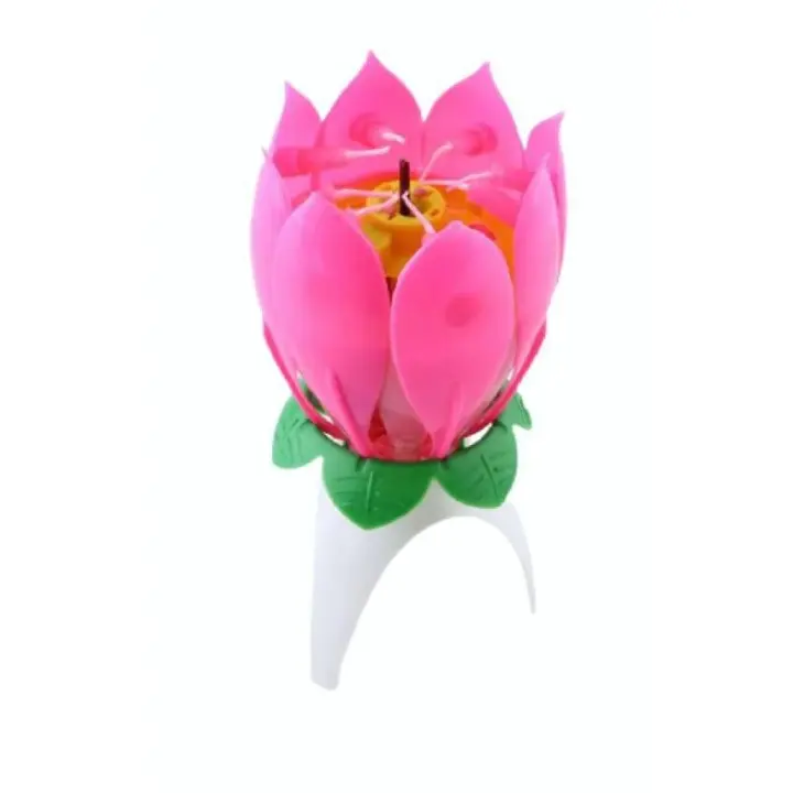 Universal Vela decorativa flor de loto con música y envío urgente Heniak Store - 1