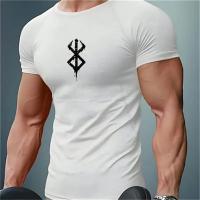 Camiseta De Compresión Para Hombre Guts Dutrieux Fitness Running Deporte Tshirts Tiras De Gimnasio Deportivas Secado Rápido Verano Tee S-3xl - details 3