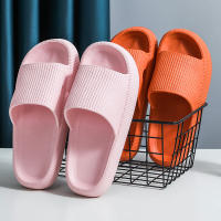 Sandalias De Hueso Grueso Para Mujer EVA Suave Suela Cama De Nubes Pantuflas De Interior Antideslizantes Playa Verano 2025 - details 3