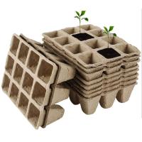 Macetas de turba ecológicas para vivero, bandeja de inicio de semillas para plantas, verduras o hierbas, paquete de 10/20 - details 7