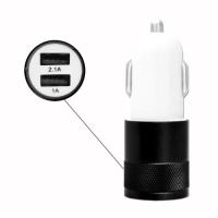 Negro Cargador de encendedor de cigarrillos USB Puertos duales Ultra-rápido USB X2 Cargador de coche 12-24V para Honor Magic5 Negro - details 0