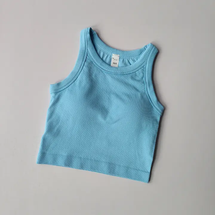 Ropa Deportiva Para Mujer Top De Yoga Fitness Absorbedor De Choque Con Sujetador Integrado Secado Rápido Transpirable Vestir Como Chaleco Deportivo Exterior - 1