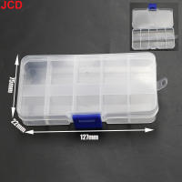 Caja De Almacenamiento Portátil Transparente Organizador De Plástico Con Cubierta Para Joyería Pendientes Tornillos Piezas 10/15/18/24/36 Cajas - details 3