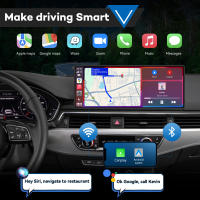 Reproductor MP5 Portátil De 10.26 Pulgadas Con Carplay Y Android Auto Pantalla Táctil BT Inalámbrico Radio Para Coche Soporte WiFi Y Control De Volante - details 3