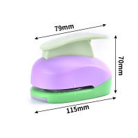 Pulverizador De Scrapbook Pulverizador De Joyas Cartón Calico Impresión DIY Flor Papel Artesanía Pulverizador De Forma Color Aleatorio - details 5