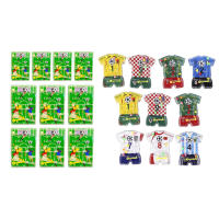 Juego De Fútbol De Mesa Puzle Portátil 10Pcs Para Niños Y Niñas Juguete Educativo De Deporte Fútbol Material PVC Regalo Ideal - details 10