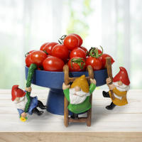 3pcs Encantadores Pendants De Resina Gnome Para Colgar Taza Florero Y Decoración Del Hogar Decoración De Jardín Al Aire Libre Paisaje De Macetas - details 8