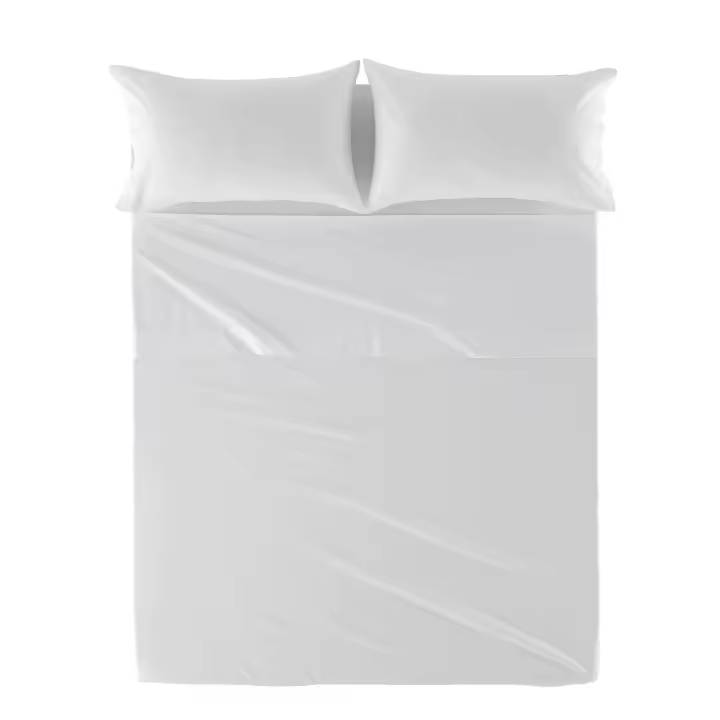 Happyfriday- Sábana Blanca 100% Algodón | Calidad 150 TC | Fabricado en España - 1