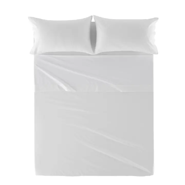 Happyfriday- Sábana Blanca 100% Algodón | Calidad 150 TC | Fabricado en España - 1