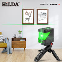 Nivel De Láser HILDA 2 Líneas Auto Nivelado Con Rayos Verdes Línea Horizontal Y Vertical Láser Inteligente Tamaño Compacto - details 5