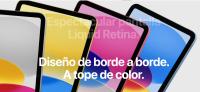 Apple iPad 10.9" (10ª Generación, 2022) - Tablet 64GB Wi-Fi, Pantalla Retina, USB-C- Color Plata/Azul - Modelo USA+Adaptador Europeo - details 0