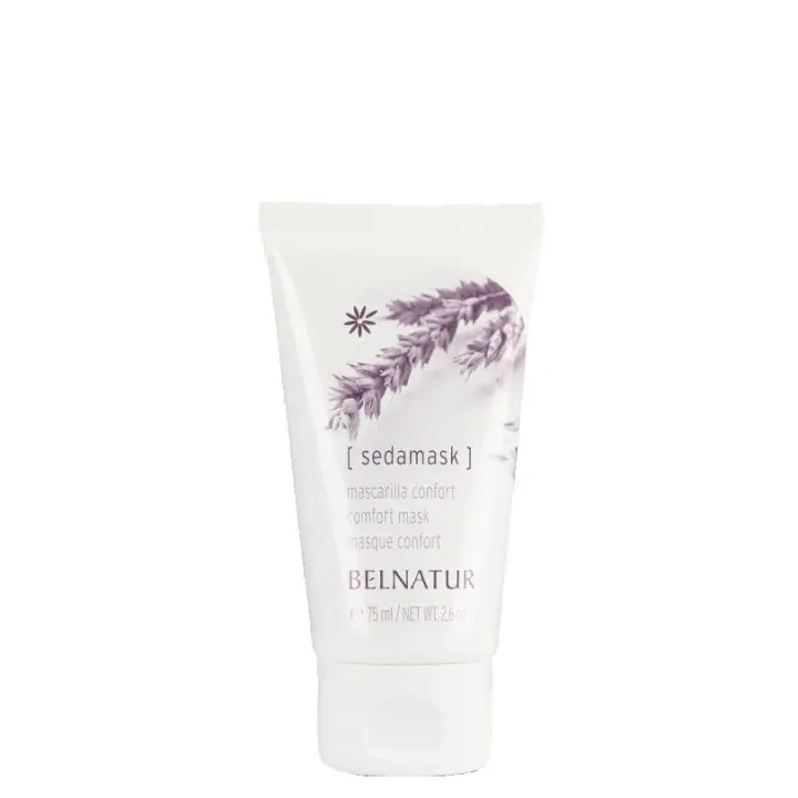 BELNATUR SEDAMASK MASCARILLA CONFORT 75ML,(Refrescante y calmante que se puede aplicar en todo tipo de pieles, ideal para las muy sensibles) - 1