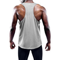 Top De Correr Para Hombre Verano Deporte Gimnasio Chaleco Secado Rápido Entrenamiento Singlet De Fitness Bodybuilding Sin Mangas Camiseta Deportiva - details 4