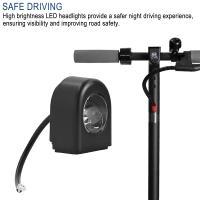 Kit De Faro Y Acelerador Para Xiaomi M365 pro Scooter Eléctrico Con Guía De Dedo Ajustable Iluminación Frontal Y Control De Velocidad - details 1