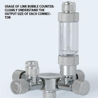 Distribuidor De CO2 Para Acuario ZRDR Multi-canal Metal 2-6 Canales Accesorios Para Generador De CO2 Regulador De Acuario - details 4
