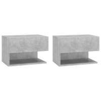 Vidaxl Mesita de Noche de Pared Pack 2 Unidades - details 4