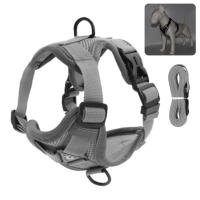 Harnés Para Perros Y Gatos Resistente Al Escape Transpirable Con Correa Para Caminar Al Aire Libre Control Fácil Harnés Reflejo Para Mascotas - details 18