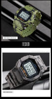 Reloj Digital Para Hombre SKMEI 1628 Estilo Militar Retro Deportivo Impermeable Con Pantalla LED Y Alarmas Resistente Al Choque - details 16