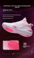 Zapatos De Baloncesto Para Hombre Teen Match pro Suela De Aire Transpirables Algodón Superior Microfibra Antideslizantes Para Entrenamiento Y Campo - details 3