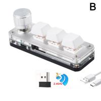 Teclado Mecánico Macro RGB Mini Para Gaming Con Programación Personalizada Teclas Y Perilla Bluetooth 2.4G Y Switch Rojo - details 14