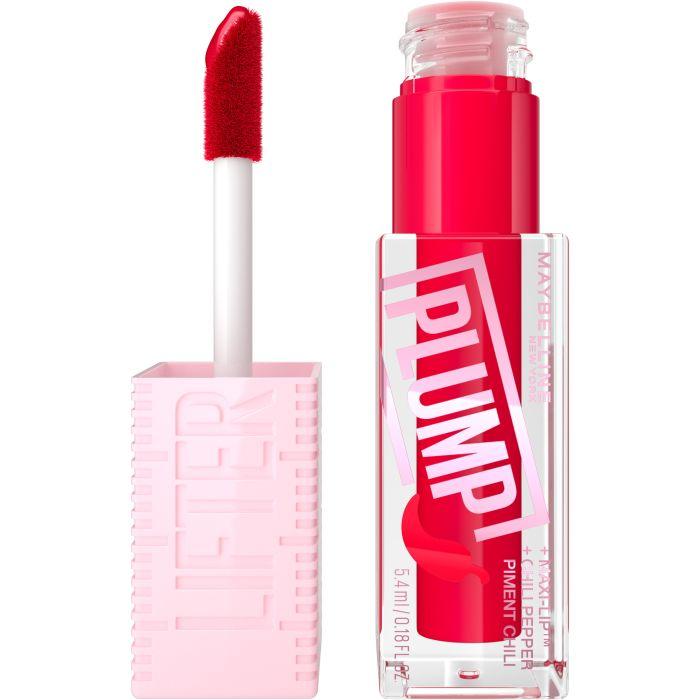 Brillo de Labios Voluminizador Plump: 004 Red Flag - Maybelline — oferta en Miravia